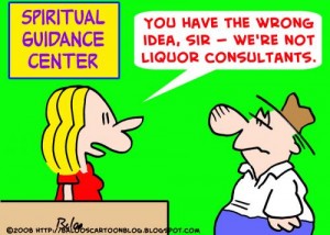 spiritual guidance not liquor guidance
