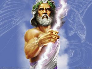 zeus, chief god in greek mythology