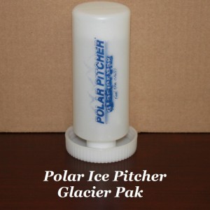 the glacier pak that I can infuse with the Energizer to change the spin of your water in the pitcher