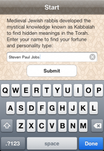 iphone app kabbalistic numerology plus tarot and other mystical stuff