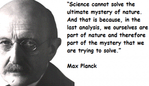 Max Planck mistery