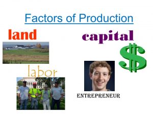 land-labor-capital-spirit