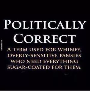 politically correct pansies