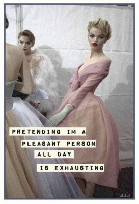 pretending-to-be-pleasant