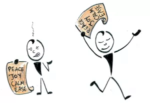 same words different beingness