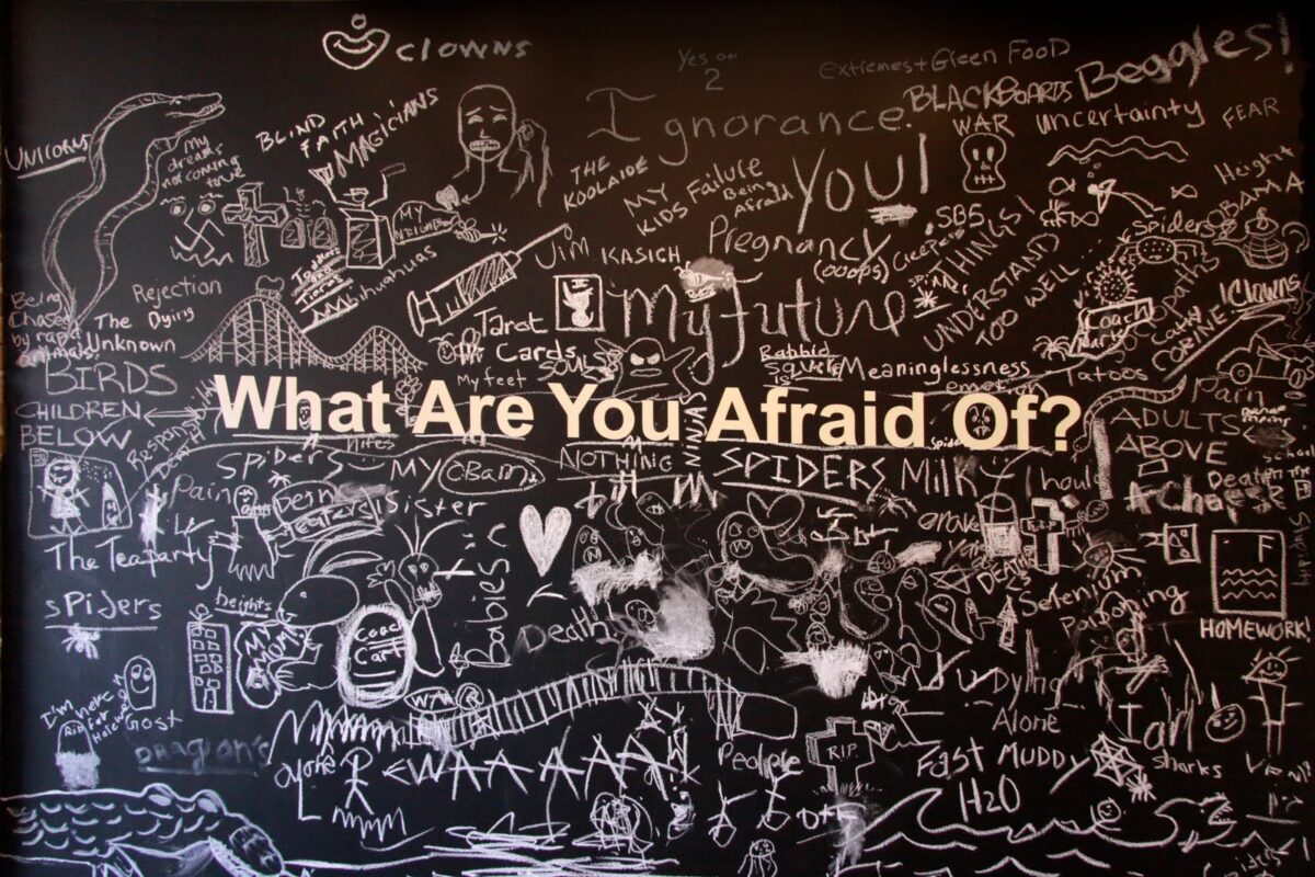 How do you know what you are afraid of? Why you are afraid