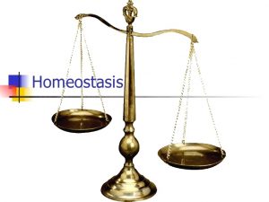 you can be in homeostasis and completely crooked