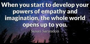 develop your imagination and empathy