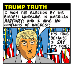 trump post truth world