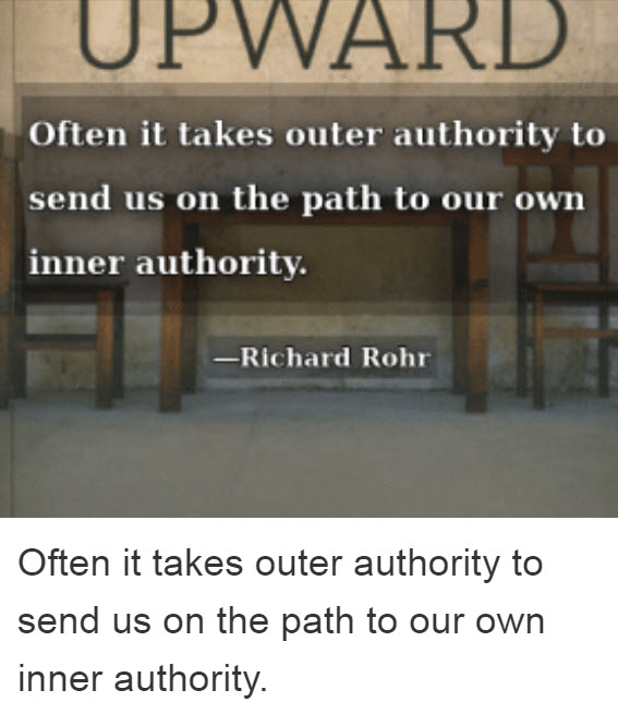Inner authority? What does it mean really?