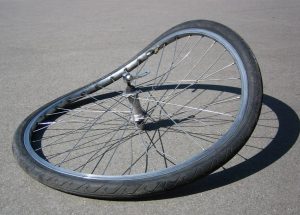 bicycle wheel with no integrity