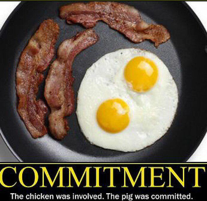 Commitment comes from the soul. What are you committed to?