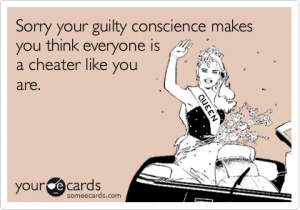 guilty conscience