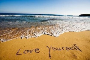 love-yourself-sand