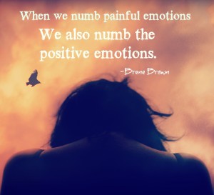 pain positive feelings numb
