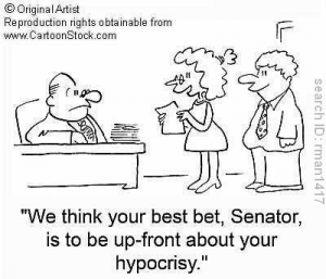 senate hypocrisy