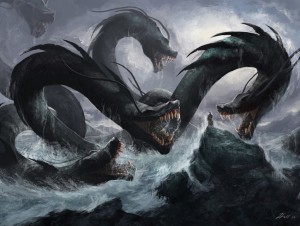 hydra: the aspects of human beings are like a hydra: each head has its own agenda